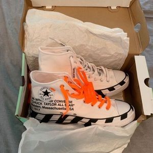 Off-White Converse size 10